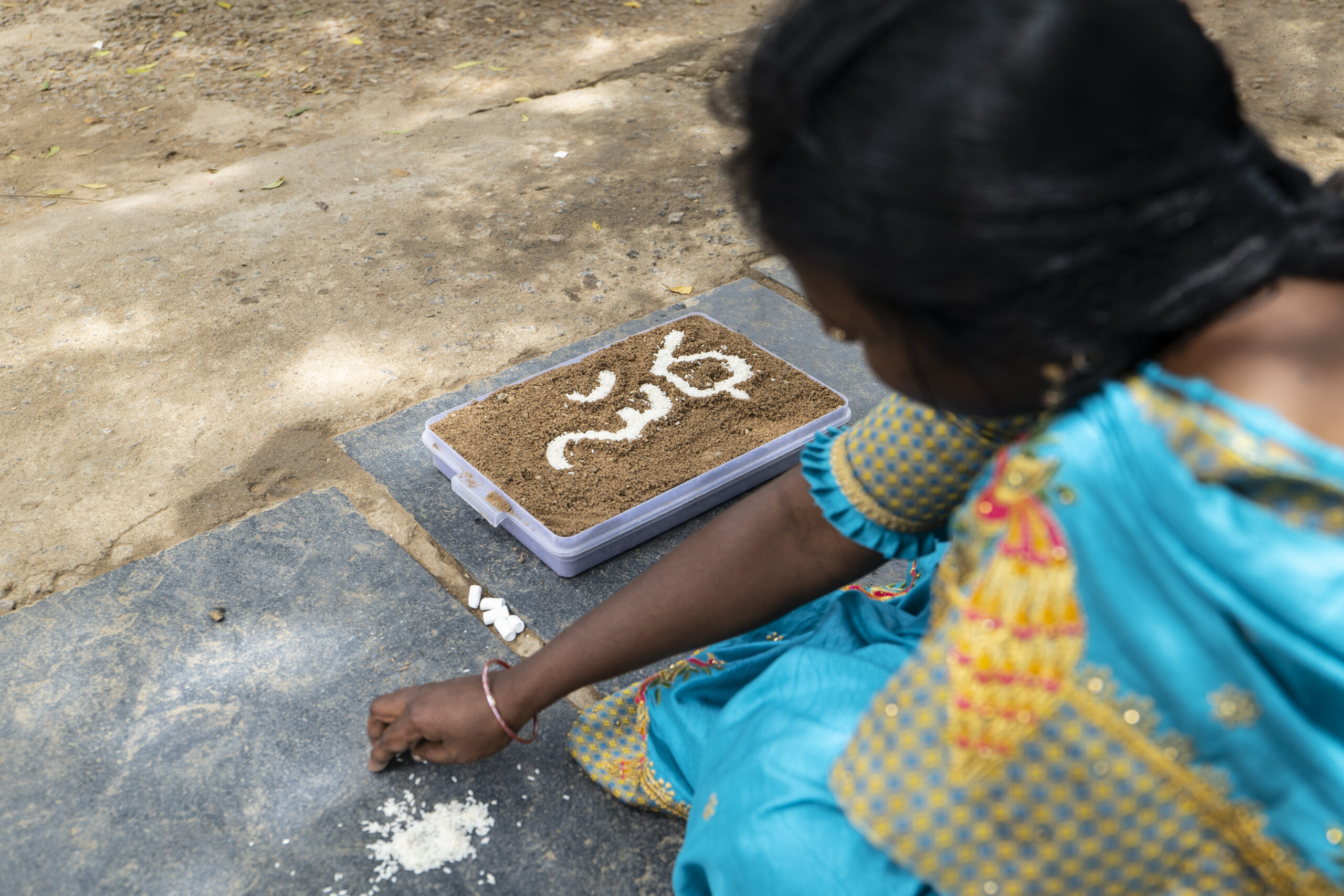 Sudha learns to read